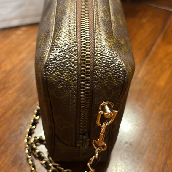 Louis Vuitton, authentic monogram PVC Trousse Toilette 28 brown COA - Picture 9 of 15